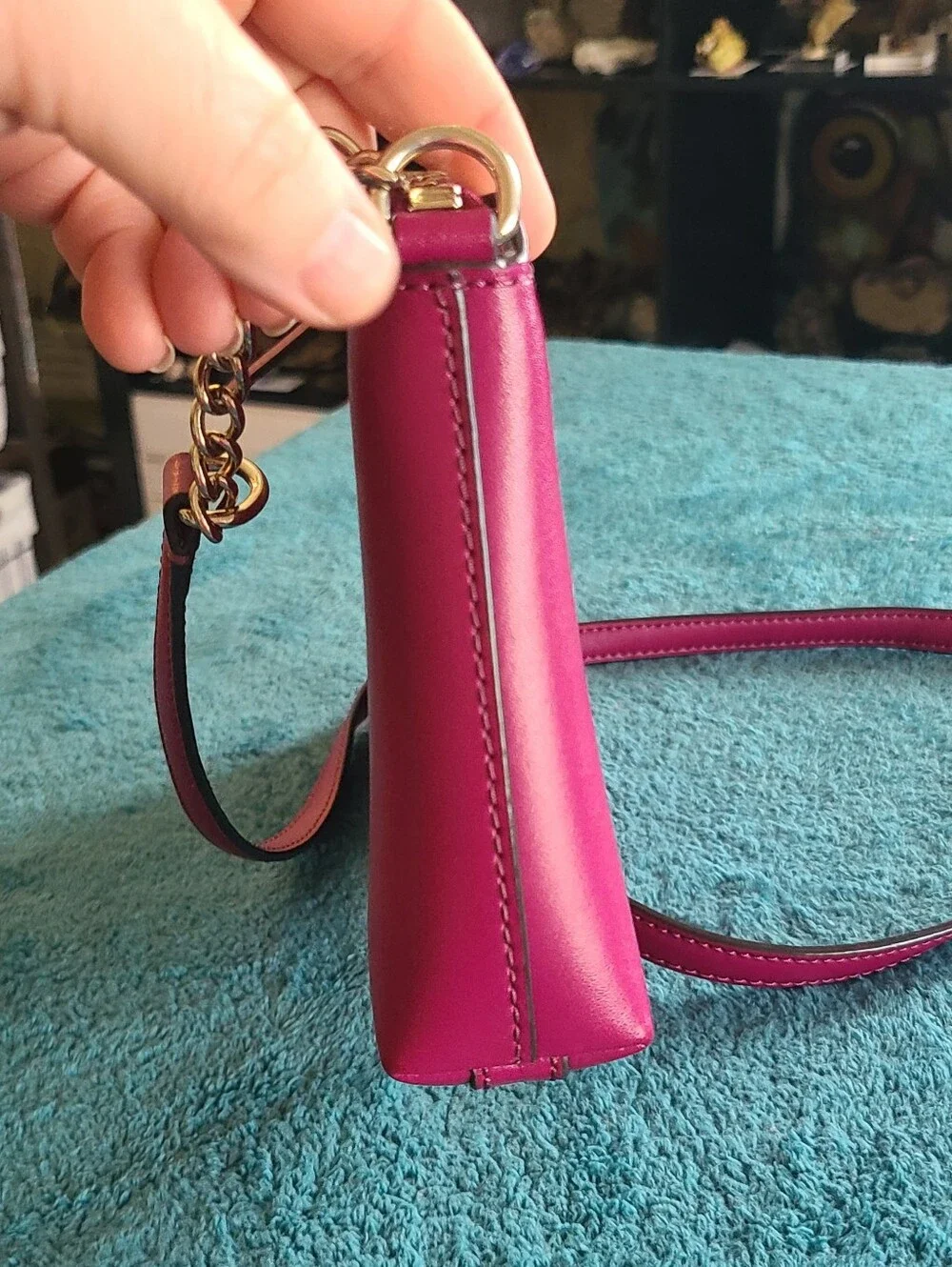 kate spade New York Chain Declan Crossbody Bag In Rhubarb